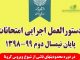 اطلاعیه دانشگاه پیام نور در خصوص نحوه برگزاری آزمون های پایان نیمسال ۹۹-۱۳۹۸ اطلاعیه دانشگاه پیام نور در خصوص امتحانات پایانی نیمسال دوم 99-98