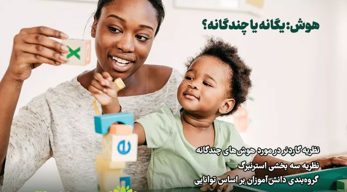 هوش: یگانه یا چندگانه؟ نظریه گاردنر در مورد هوشهای چندگانه – نظریه سه بخشی استرنبرگ – گروهبندی دانشآموزان بر اساس توانایی هوش: یگانه یا چندگانه؟ / مرکز مشاوره جوانه رشد تبریز