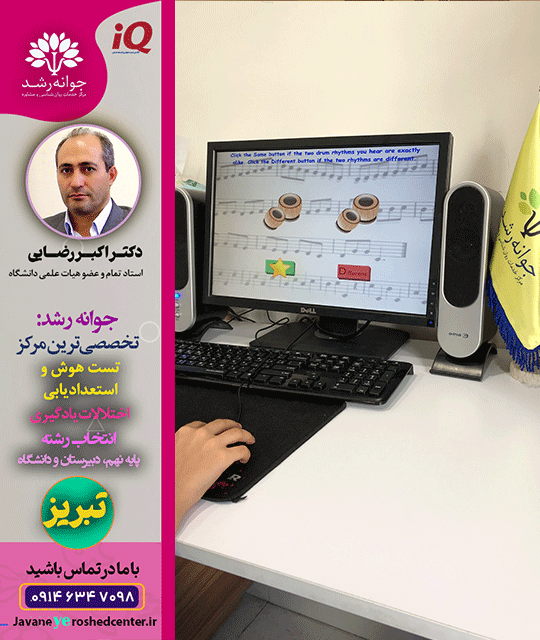 سنجش پردازش دیداری تبریز