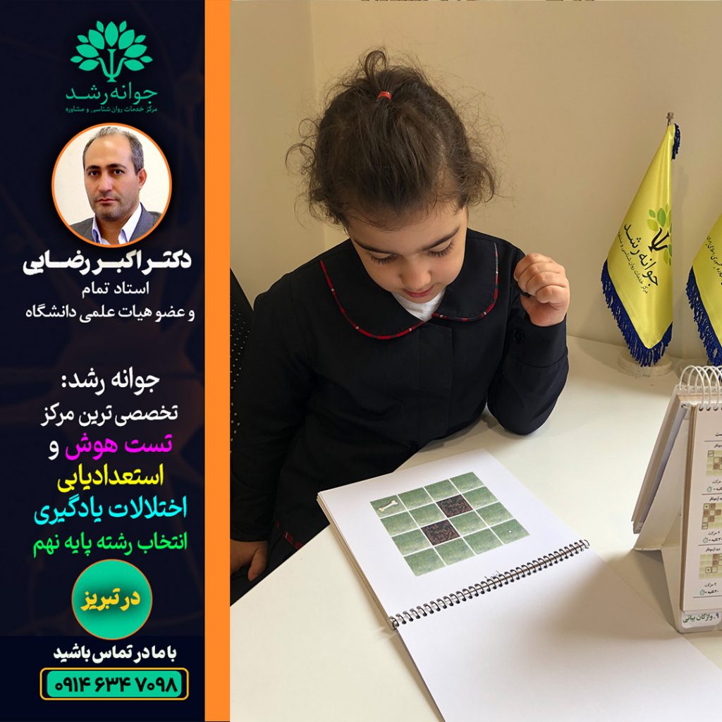 آزمون تست هوش تبریز